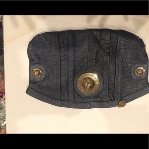 Gustto Blue Clutch Purse brand new condition